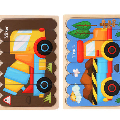 PuzzlePlay Montessori Wooden Puzzle