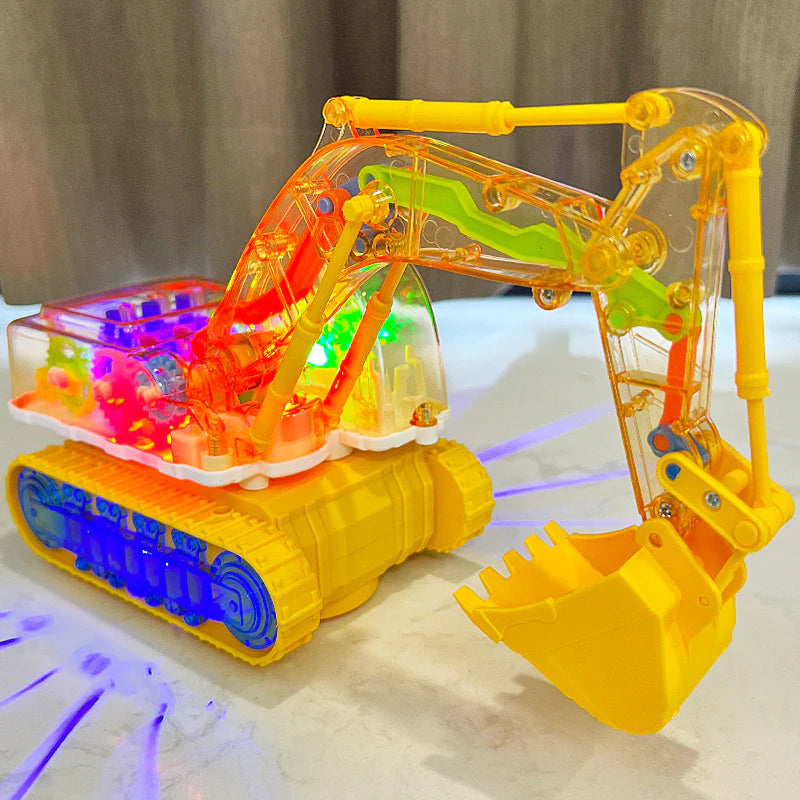 GlowyDigger Musical Excavator
