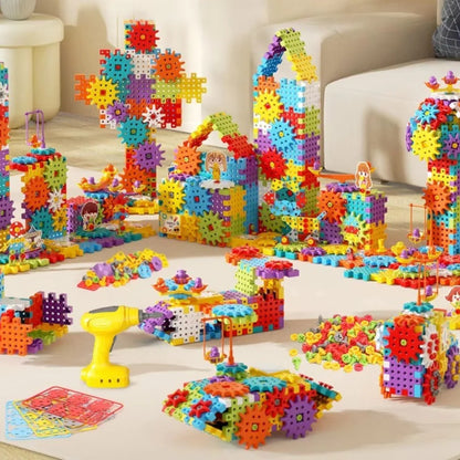 Gear & Build 3D Blocks