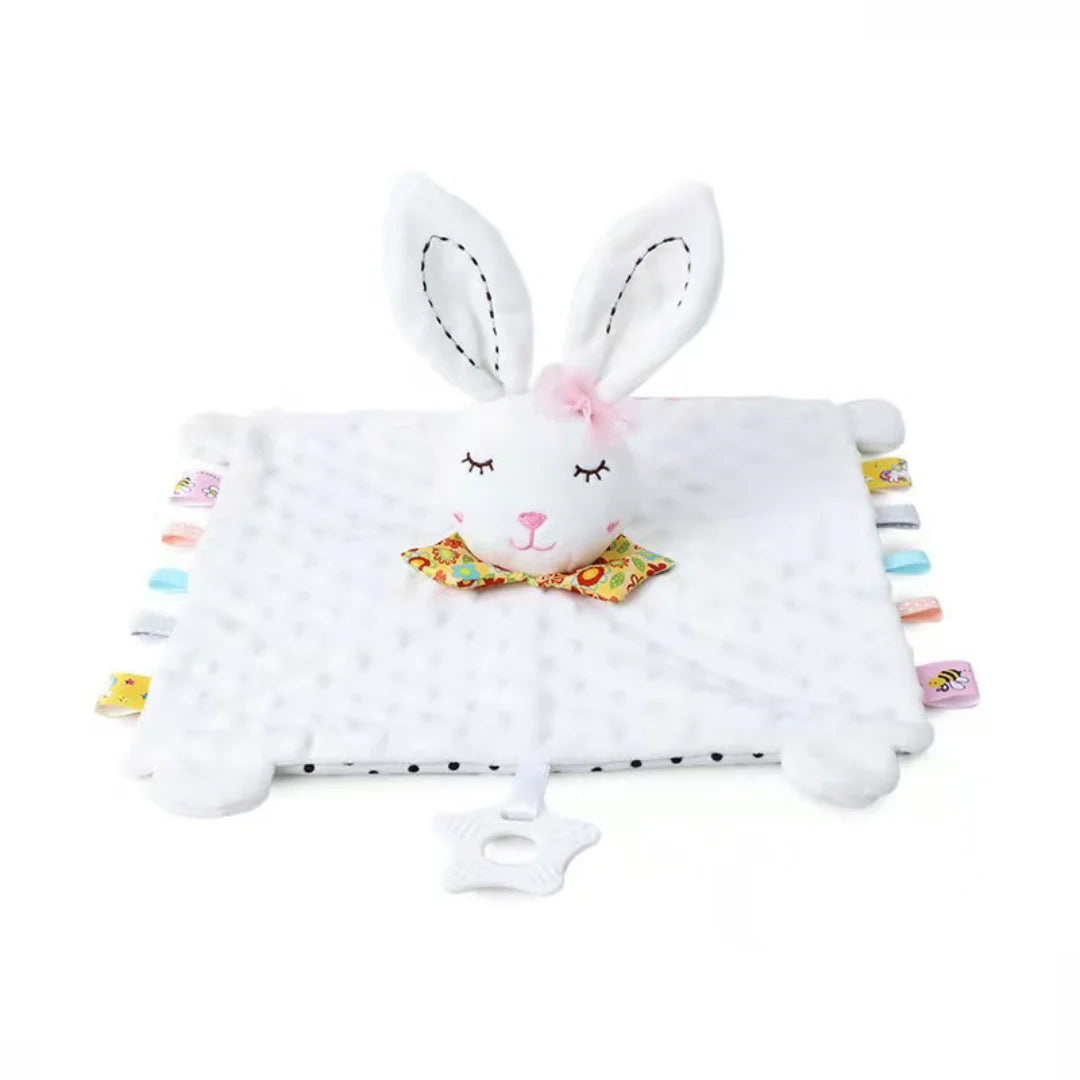 CuddleRattle Soothing Plush Blanket