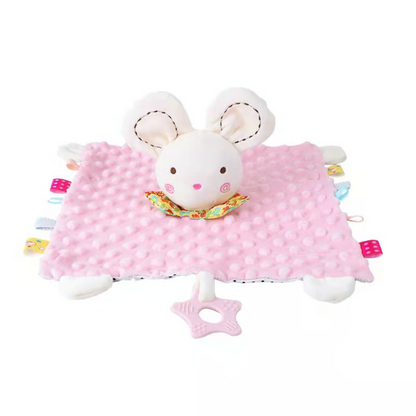 CuddleRattle Soothing Plush Blanket