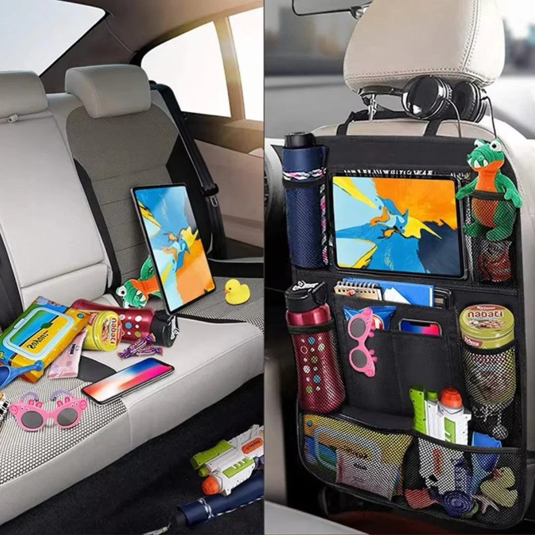 SafeRide Car Seat Protector & Organizer