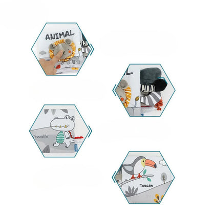 SensoryPlay Plush Learning Book