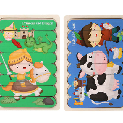 PuzzlePlay Montessori Wooden Puzzle
