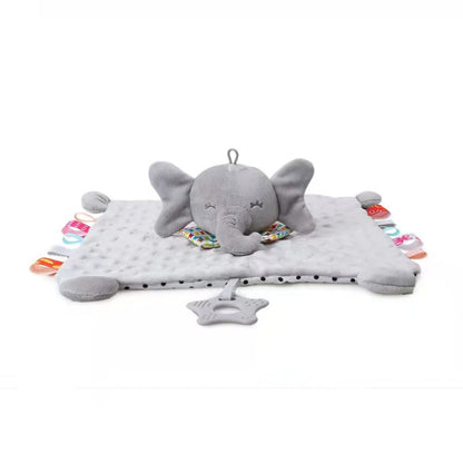 CuddleRattle Soothing Plush Blanket