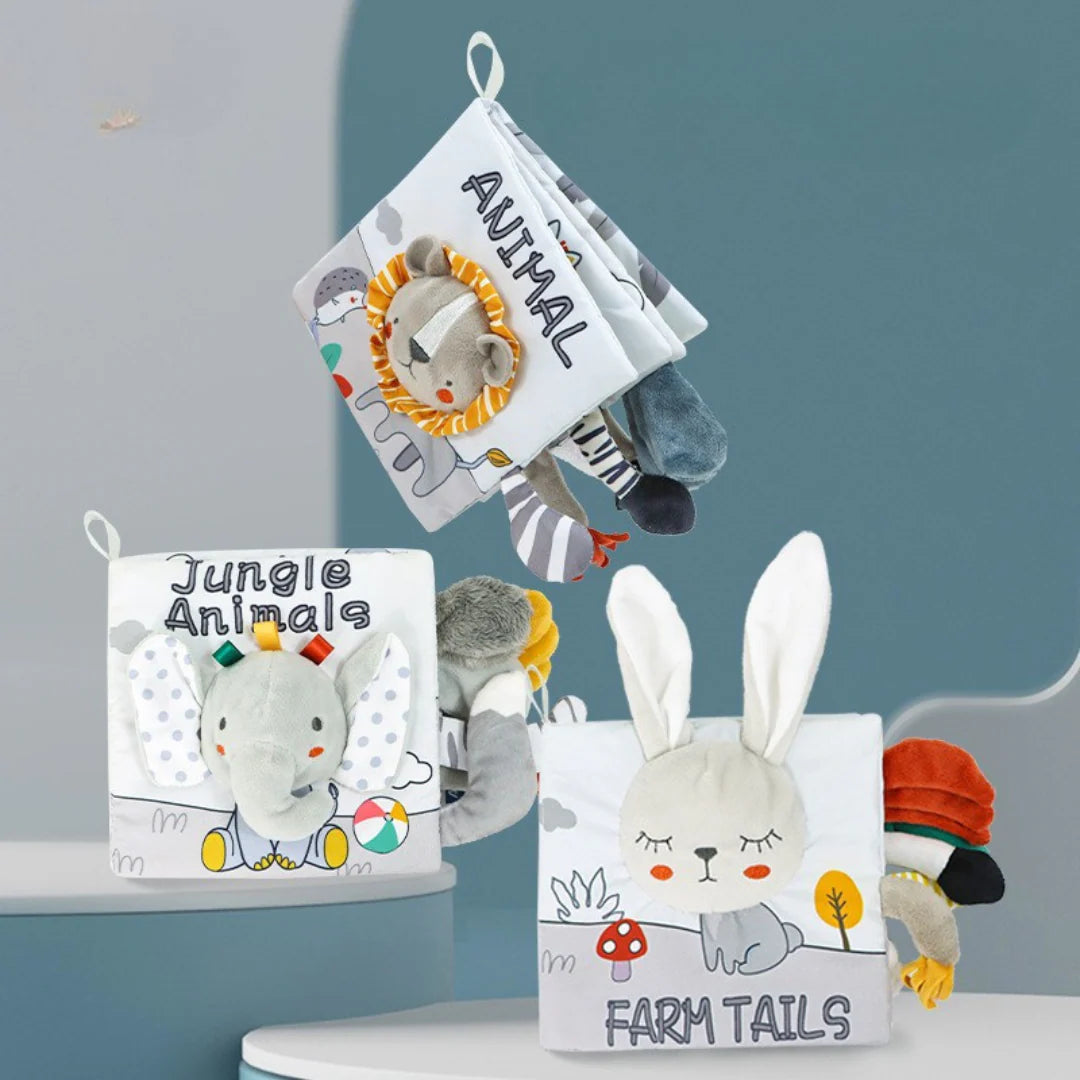 SensoryPlay Plush Learning Book
