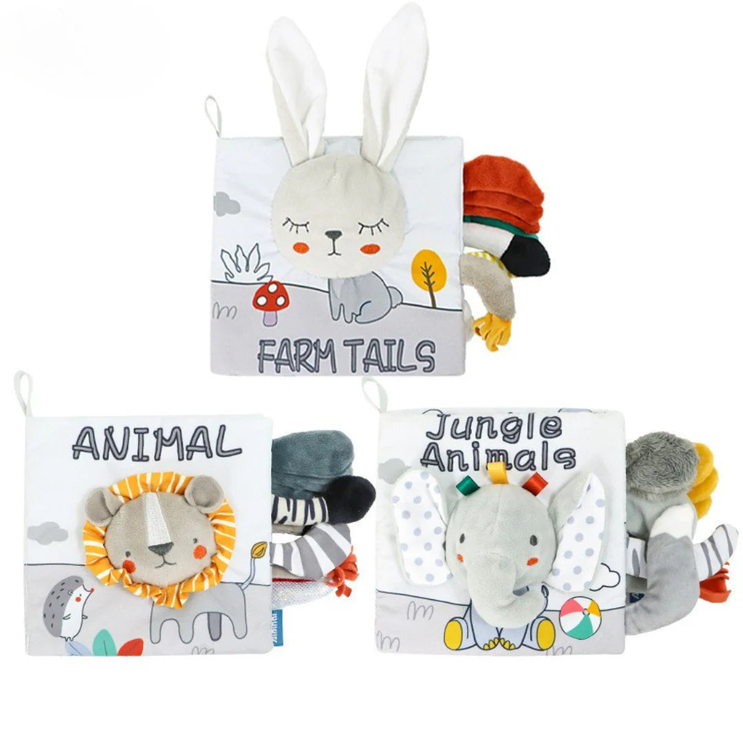 SensoryPlay Plush Learning Book