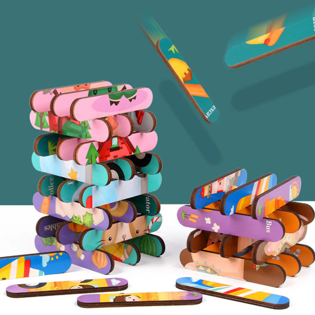 PuzzlePlay Montessori Wooden Puzzle