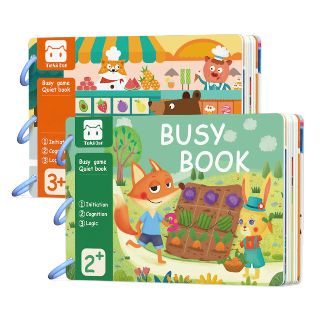 MindPlay Montessori Sensory Busy Book