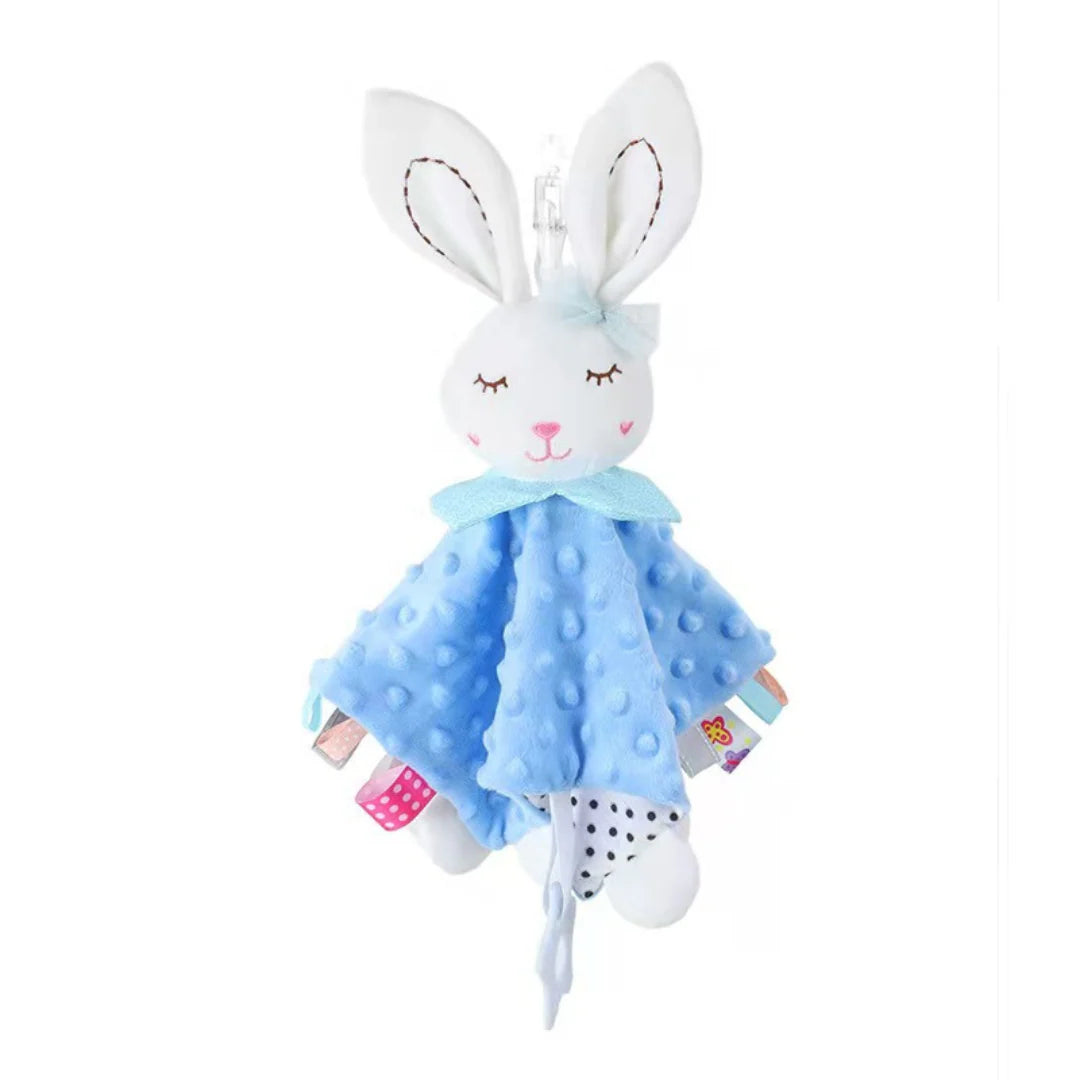 CuddleRattle Soothing Plush Blanket
