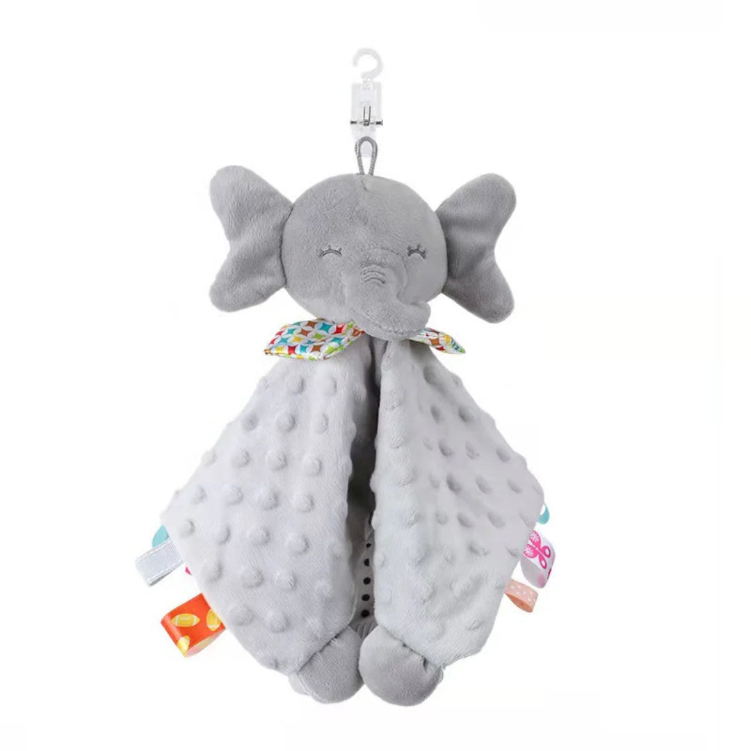 CuddleRattle Soothing Plush Blanket