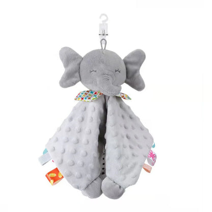 CuddleRattle Soothing Plush Blanket