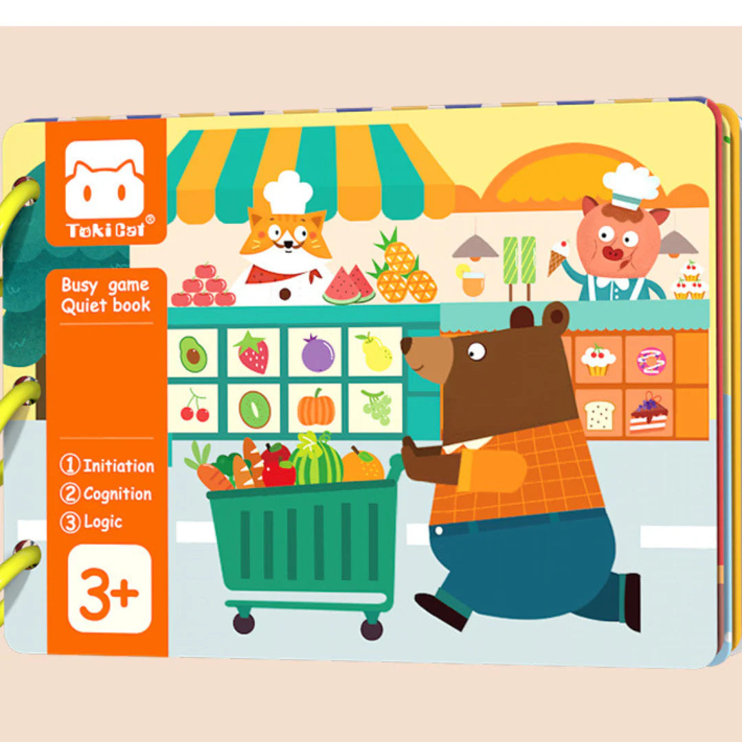 MindPlay Montessori Sensory Busy Book