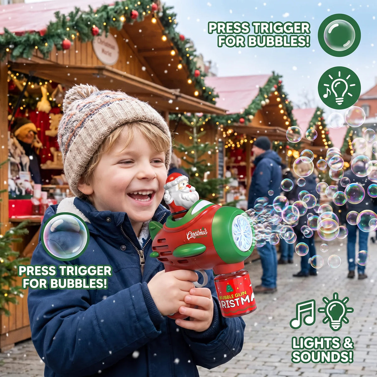 Christmas Bubble Blaster