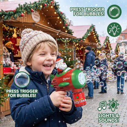 Christmas Bubble Blaster