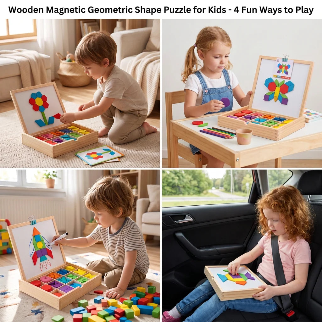 Magnetic Shape Puzzle