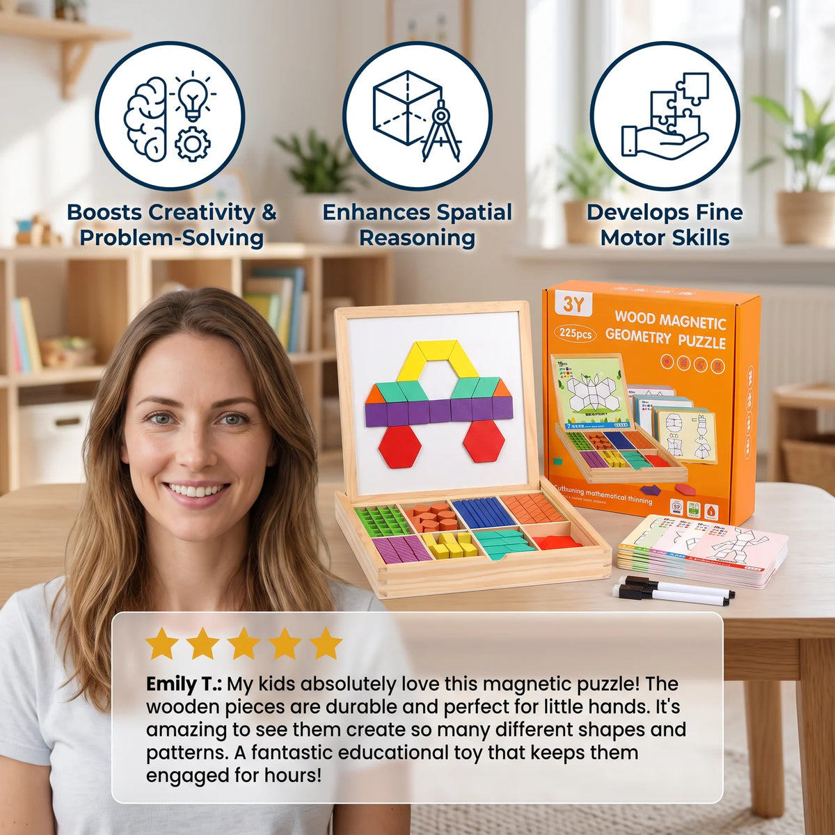 Magnetic Shape Puzzle
