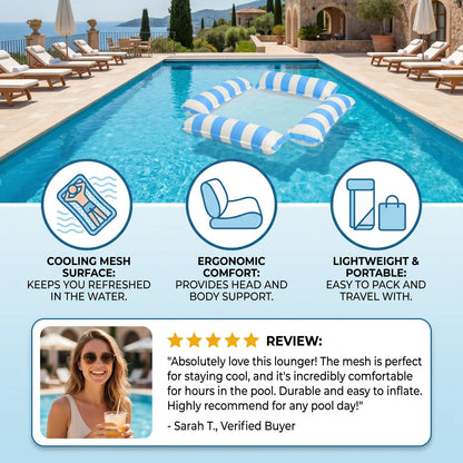 CoolFloat Mesh Lounger