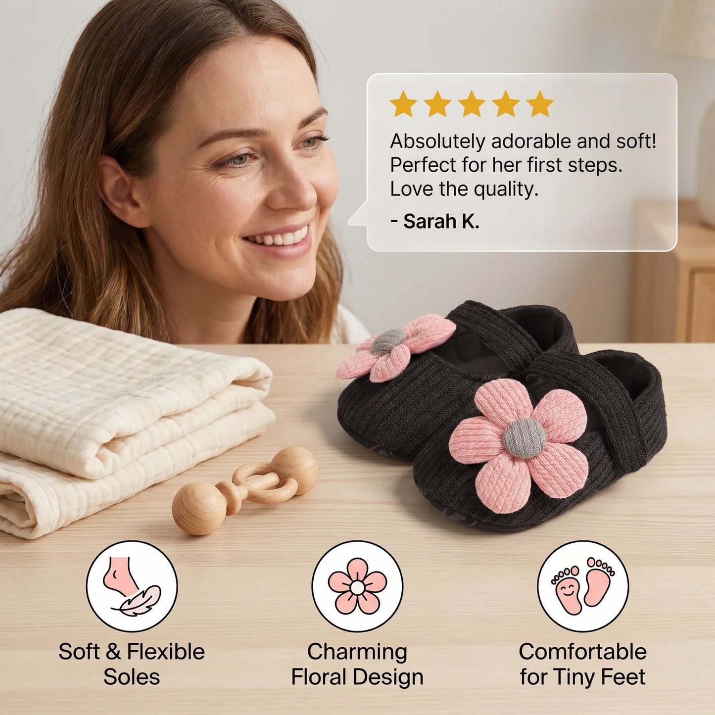 BloomStep Baby Shoes