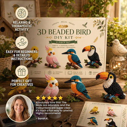 3D Bead Animal Craft Kit