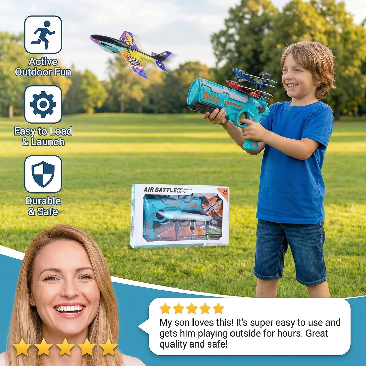 AirBlaster Plane Launcher