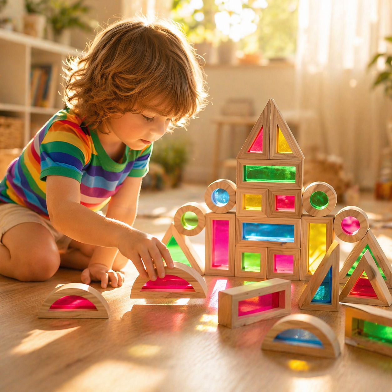 Montessori Light Blocks
