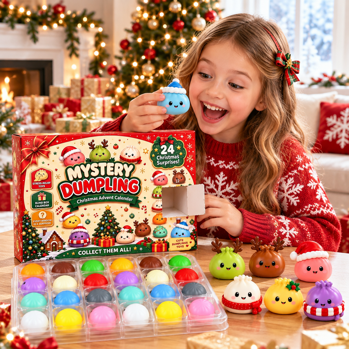 Christmas Squishy Advent Calendar