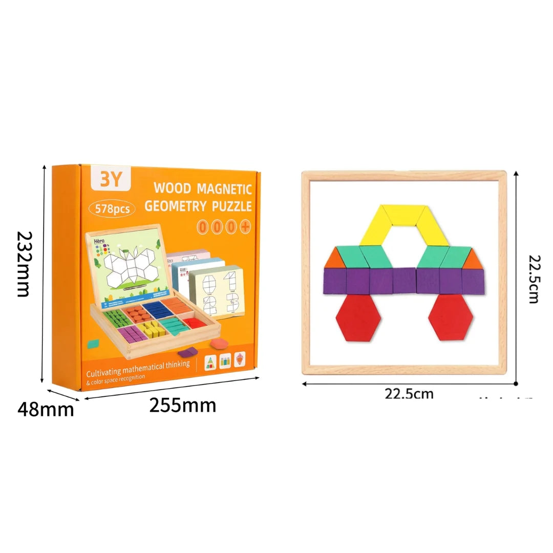Magnetic Shape Puzzle