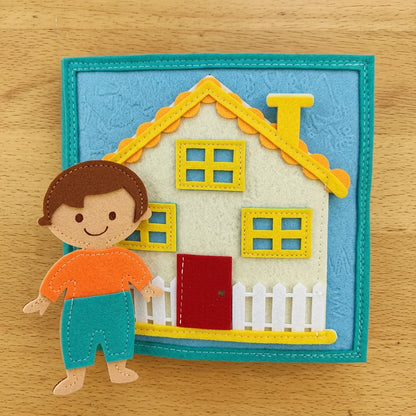 Montessori Felt Busy Book