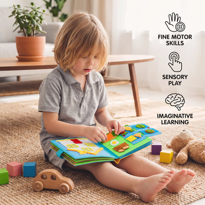 Montessori Felt Busy Book