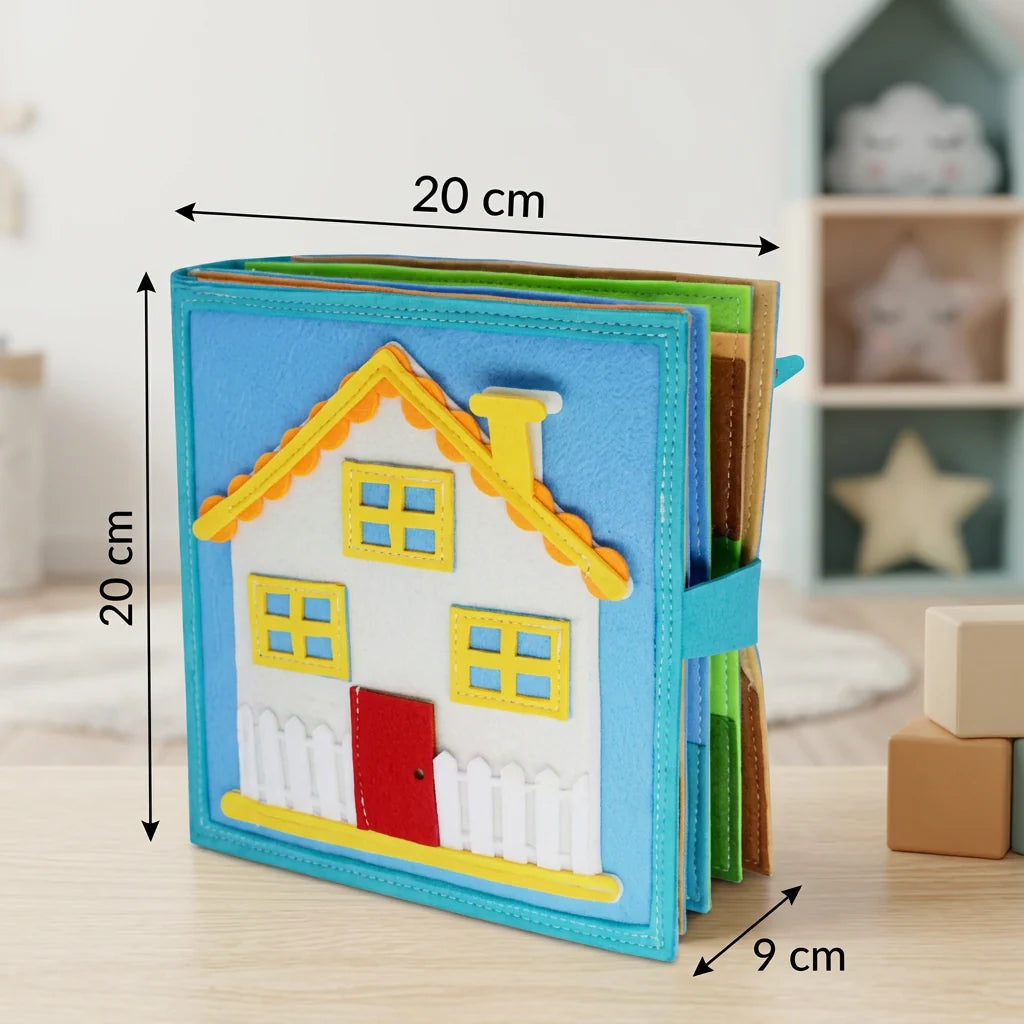Montessori Felt Busy Book