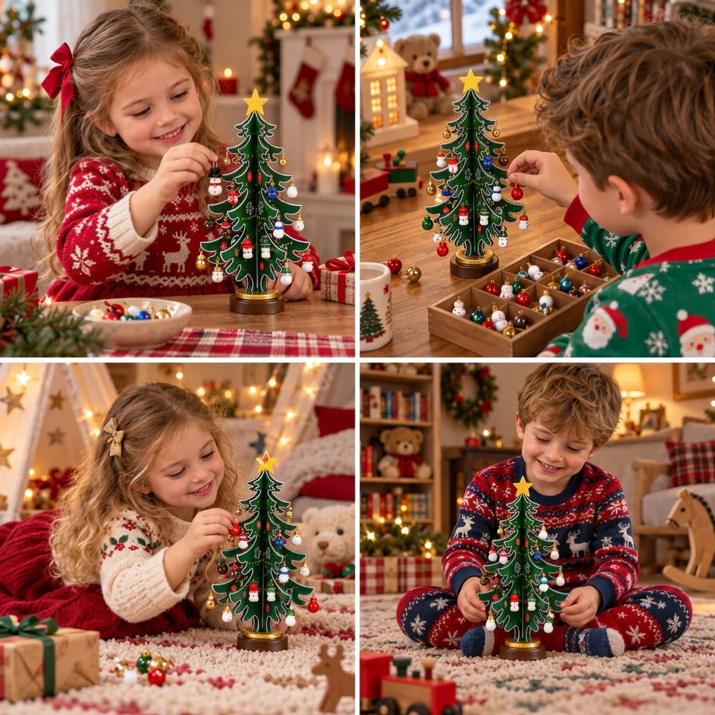24-Day Christmas Tree Advent Calendar