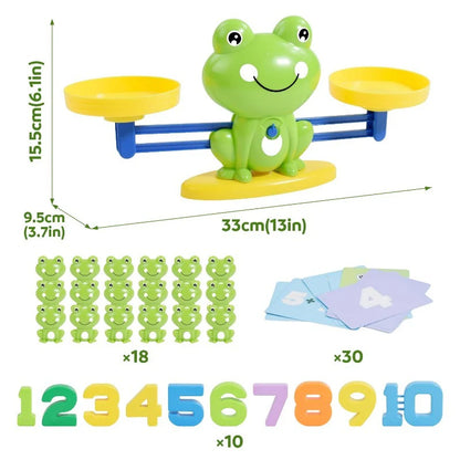 Frog Balance Math Game
