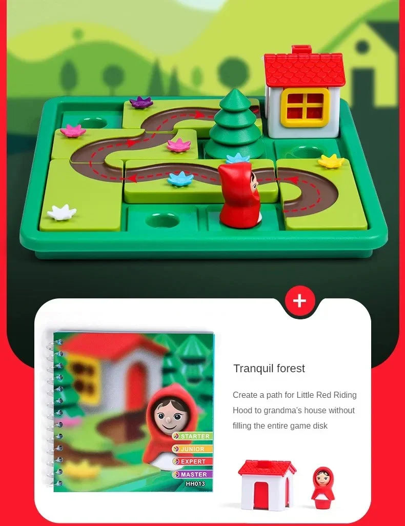 Little Red Riding Hood Puzzle & Skill Game