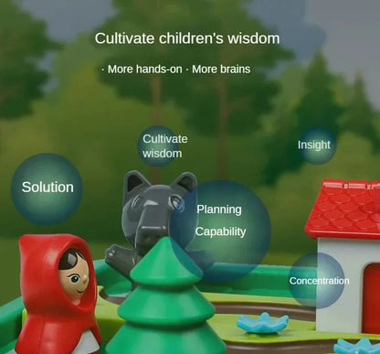 Little Red Riding Hood Puzzle & Skill Game