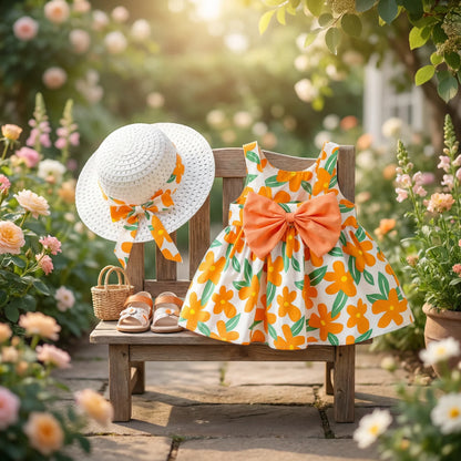 SunnyBloom Dress Set