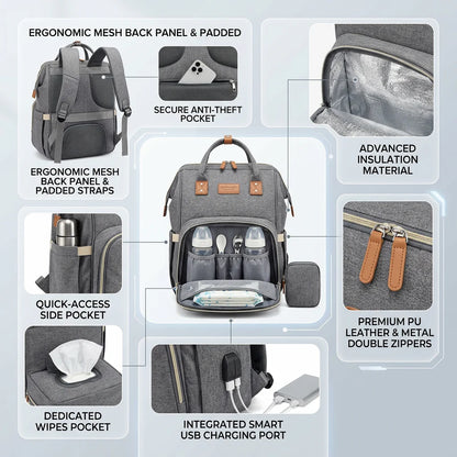 NestGo Diaper Backpack