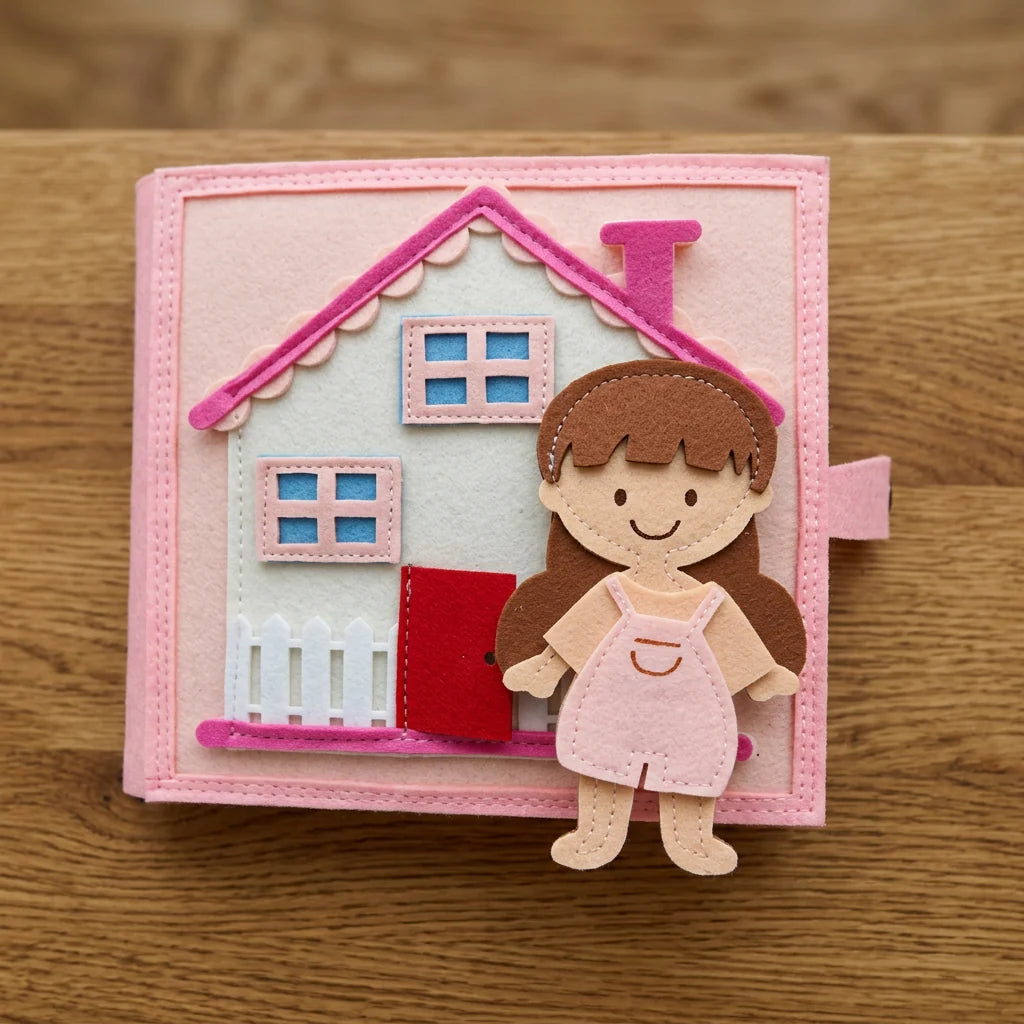 Montessori Felt Busy Book