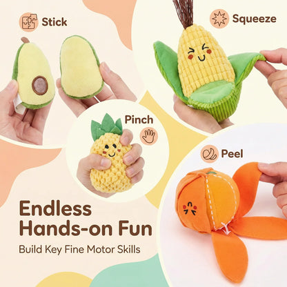 Soft Fruit & Vegetable Sorting Toy