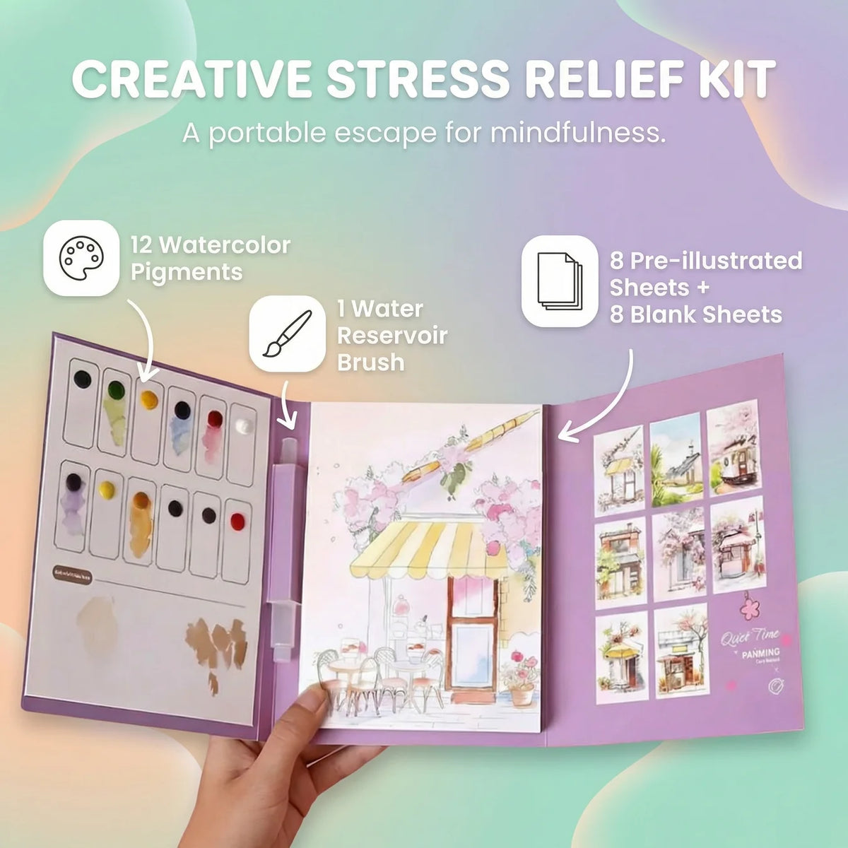 Watercolour Painting Book
