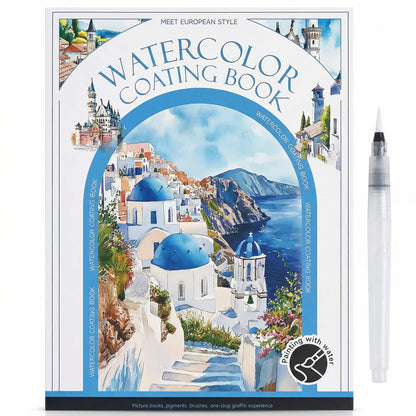Watercolour Painting Book
