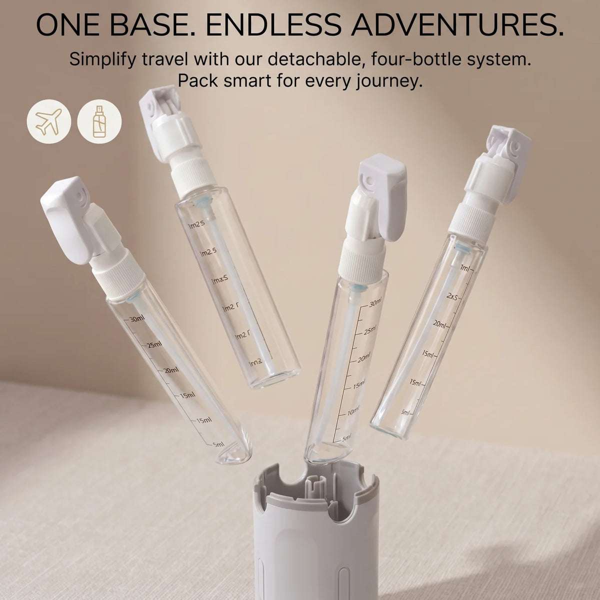 4-in-1 Travel Dispenser