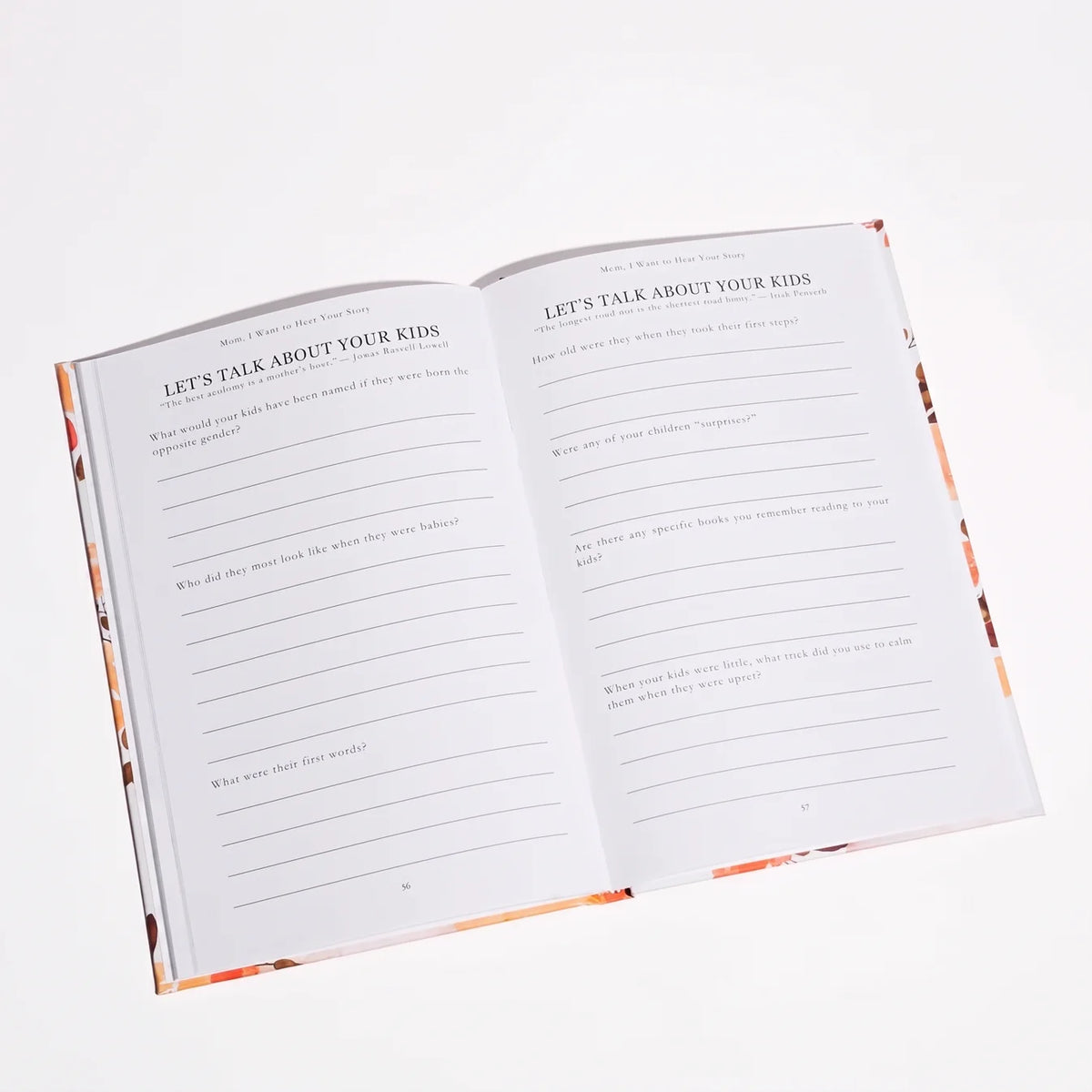 Family Story Keepsake Book