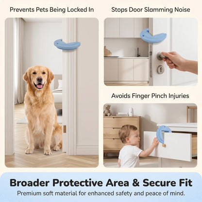 Soft Door Pinch Protectors – 4 Piece Set
