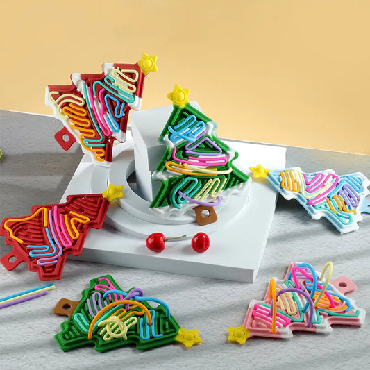 FestiveFuzz Christmas Tree Stress Reliever Toy