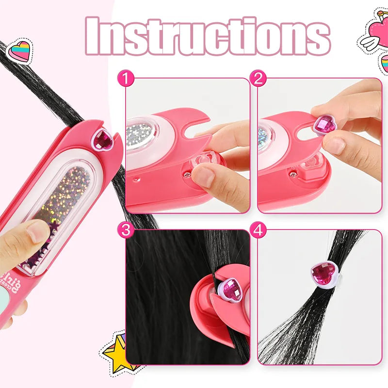 SparkleStyle Hair Accessories Kit