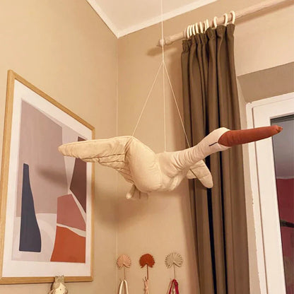 Charming Swan Nursery Decor