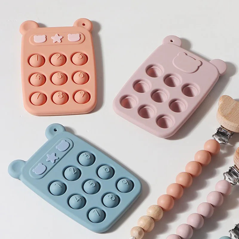 HappyTalk Baby Silicone Teether