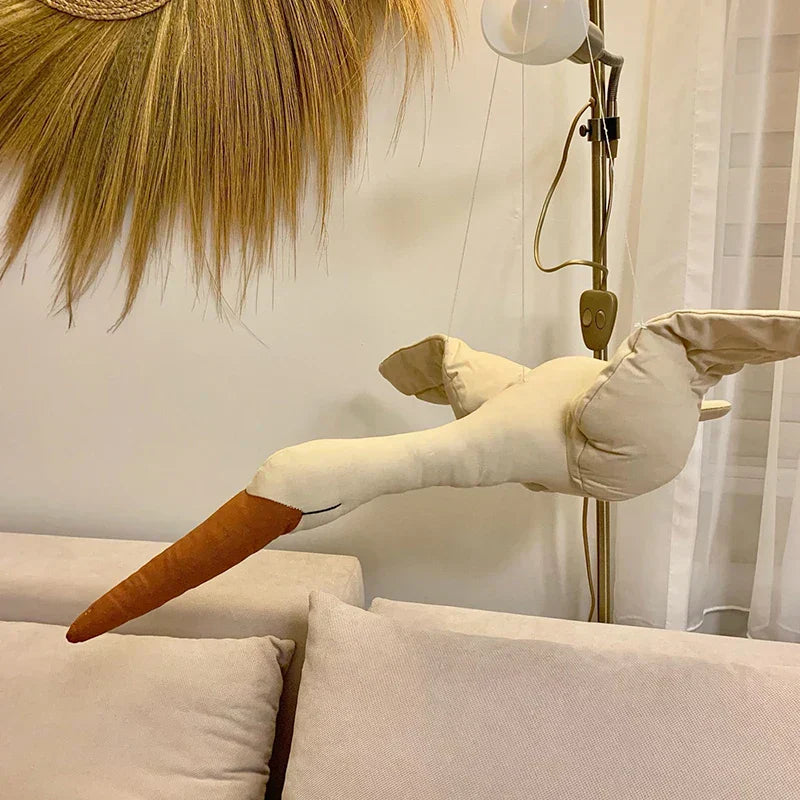 Charming Swan Nursery Decor
