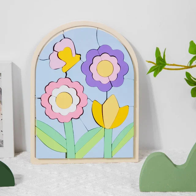 Rainbow Montessori Building Blocks